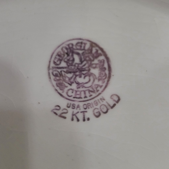 Vintage plate & cup - Picture 4 of 5